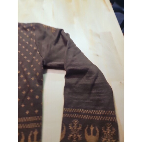 Star Wars Chewbacca Furry Face Santa Hat Adult Small Ugly Christmas Sweater - Picture 12 of 16